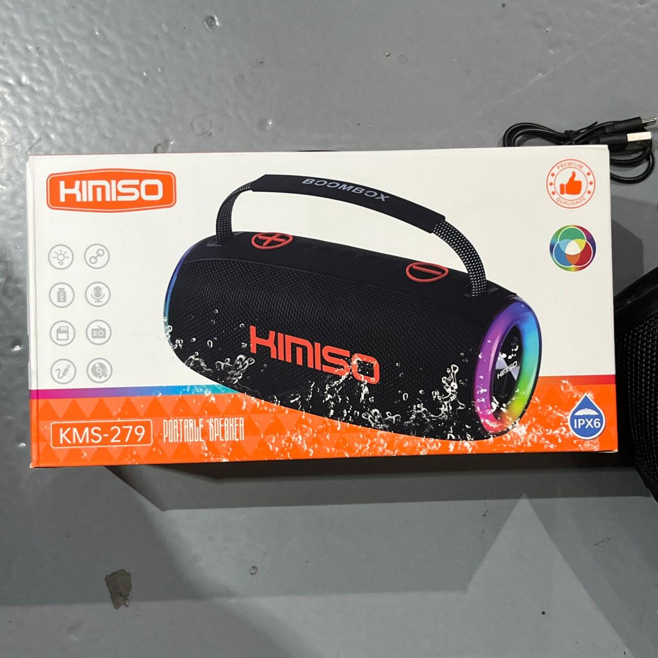 Altifalante Bluetooth 4-em-1 | Som Envolvente com 12h Bateria