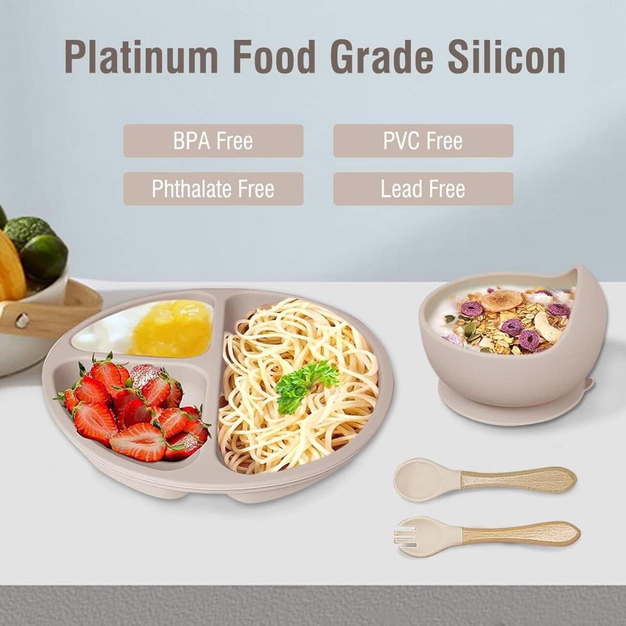 BabySafe Pro – Kit Alimentação 6 em 1 | Transição Segura para Autoalimentação