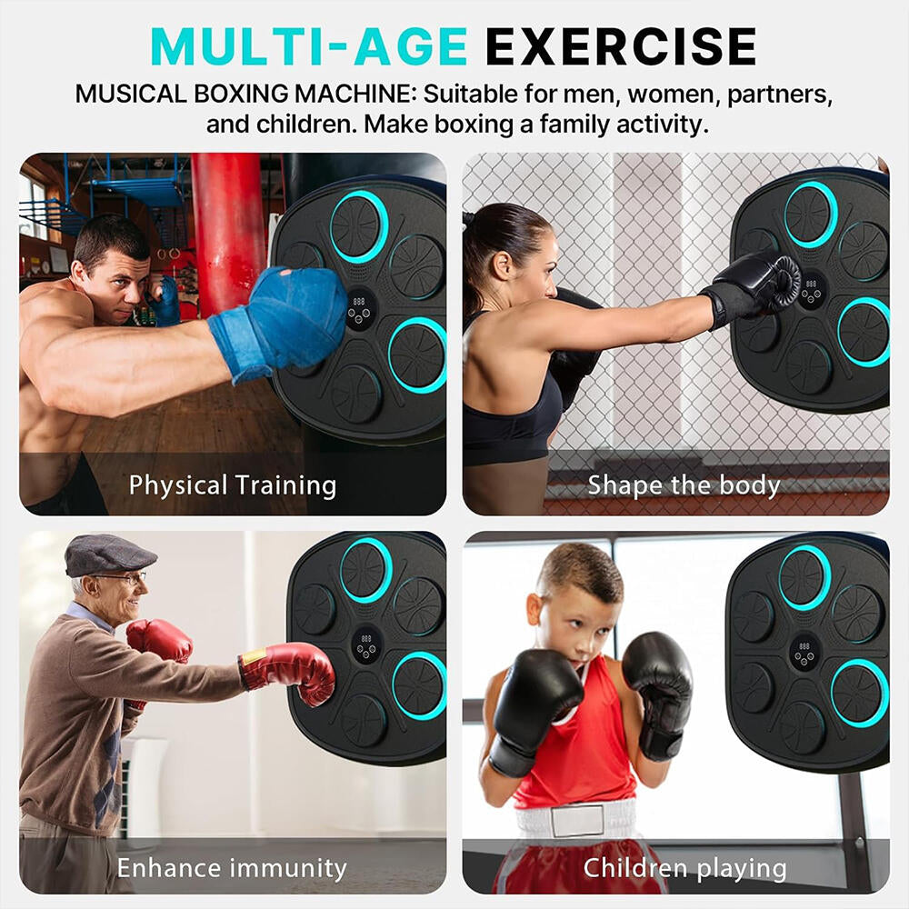 A "Gameficação" do Fitness: Boxe + Jogo de Luzes + Bluetooth 5.0