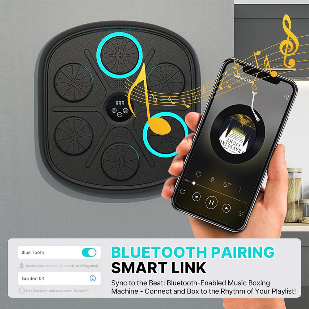 A "Gameficação" do Fitness: Boxe + Jogo de Luzes + Bluetooth 5.0