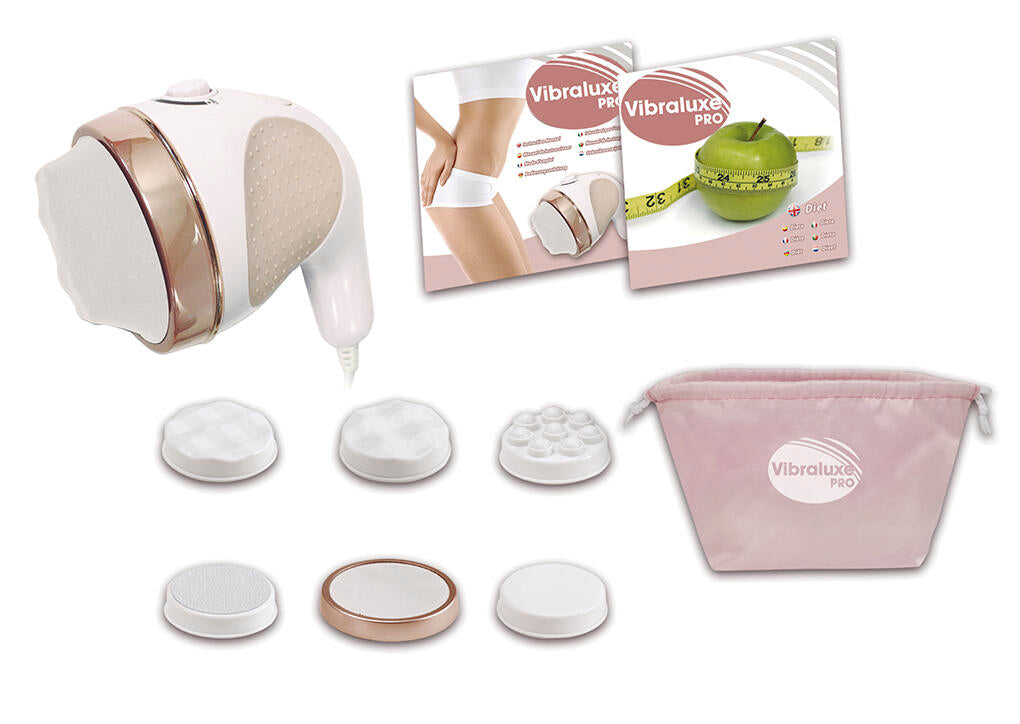 Vibraluxe Pro – Massageador 3-em-1 | 3.200 RPM contra Celulite e Flacidez