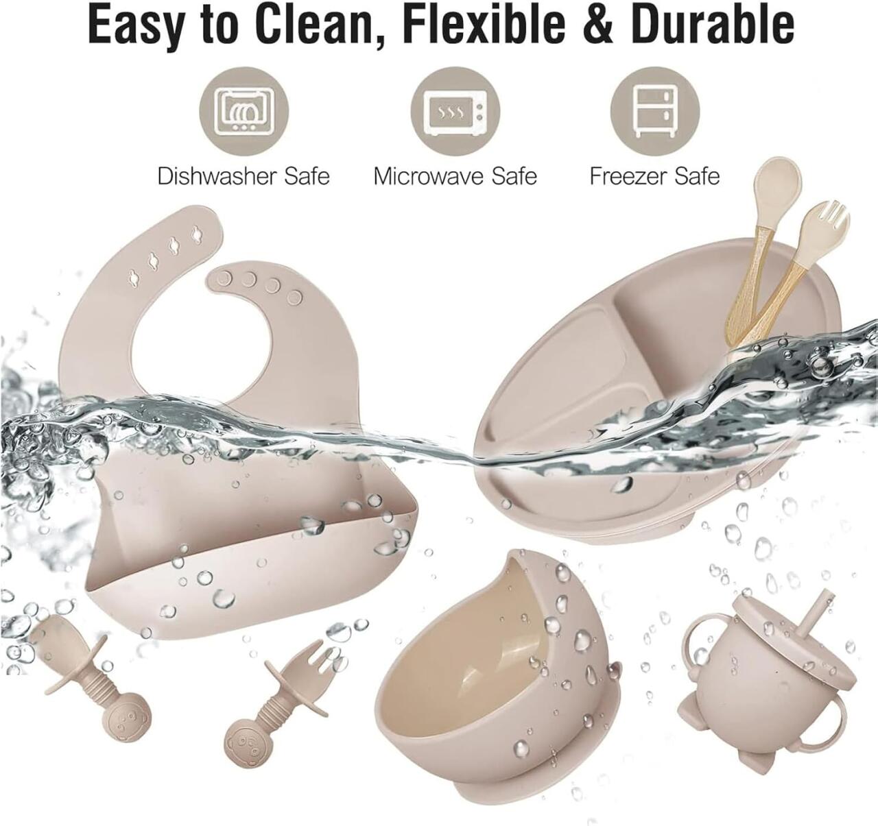 BabySafe Pro – Kit Alimentação 6 em 1 | Transição Segura para Autoalimentação