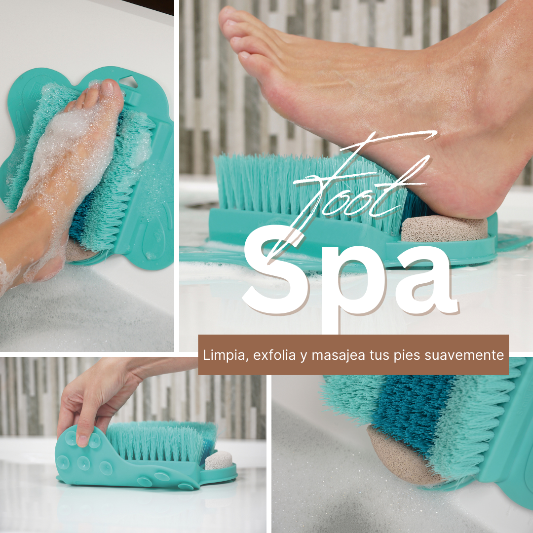 Spa dos Pés sem Baixar-se: Limpeza Profunda no Chuveiro em Segundos