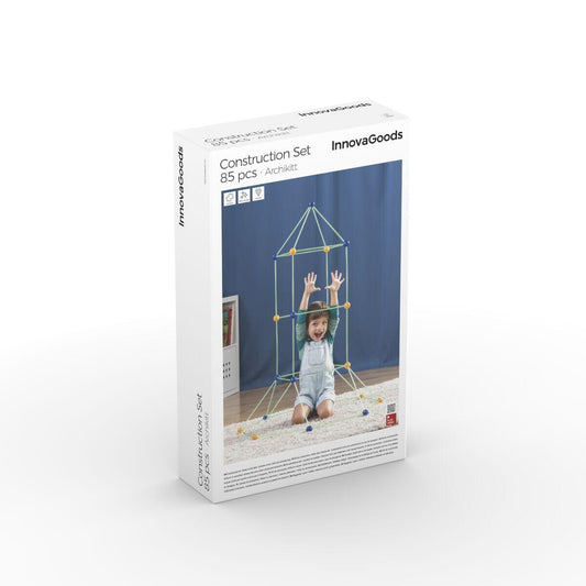 Archikitt Pro – Kit de Construção 85 Peças | Brilha no Escuro e Estimula a Criatividade