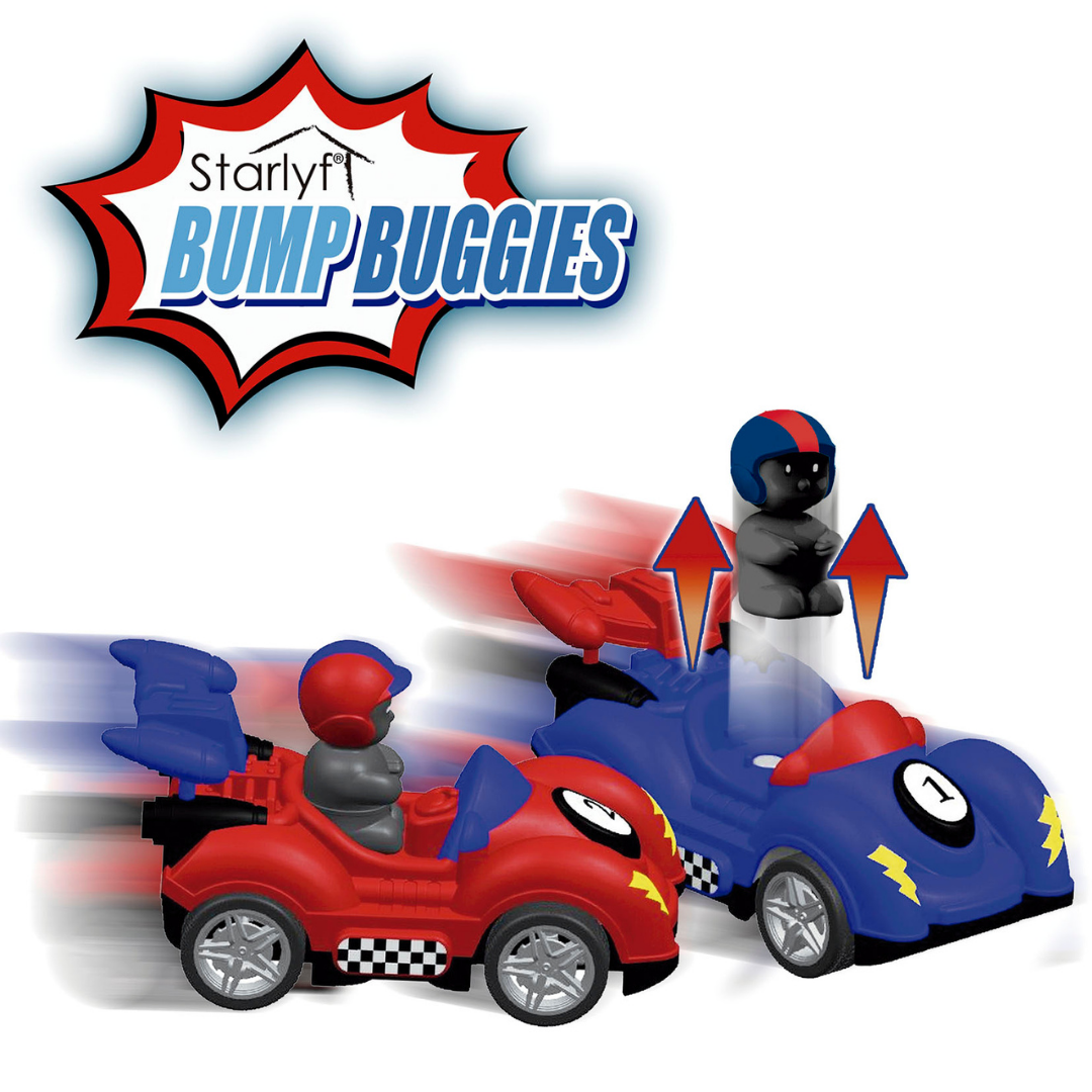 Bump Buggies – Carros de Choque com Condutores Saltitões | Batalhas Épicas em Casa!