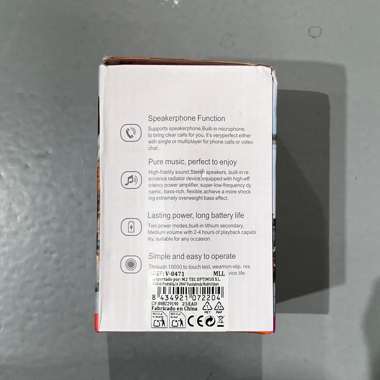 Altifalante Bluetooth com Luzes LED | Som Potente + Espetáculo Visual