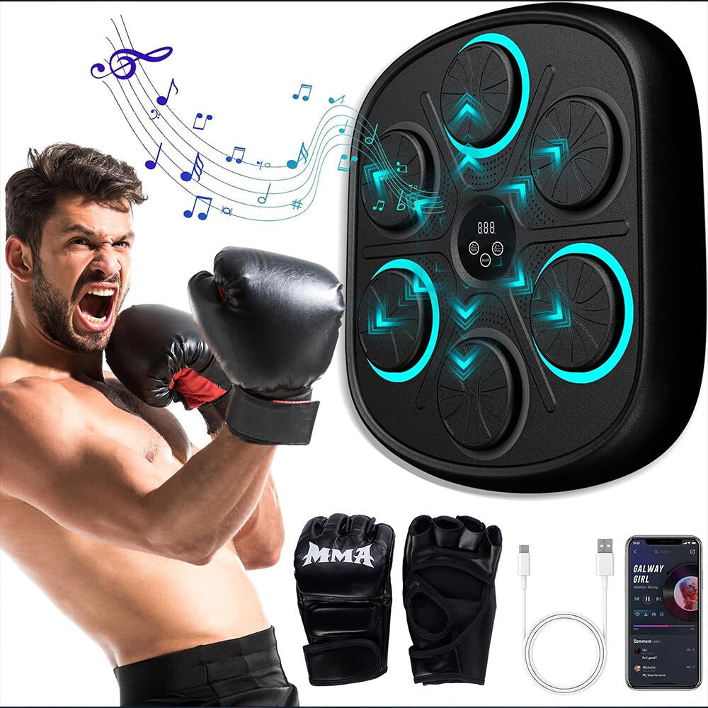A "Gameficação" do Fitness: Boxe + Jogo de Luzes + Bluetooth 5.0