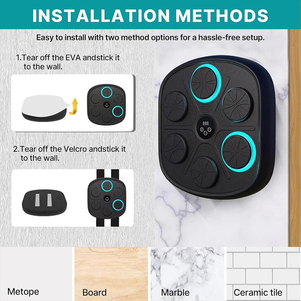 A "Gameficação" do Fitness: Boxe + Jogo de Luzes + Bluetooth 5.0