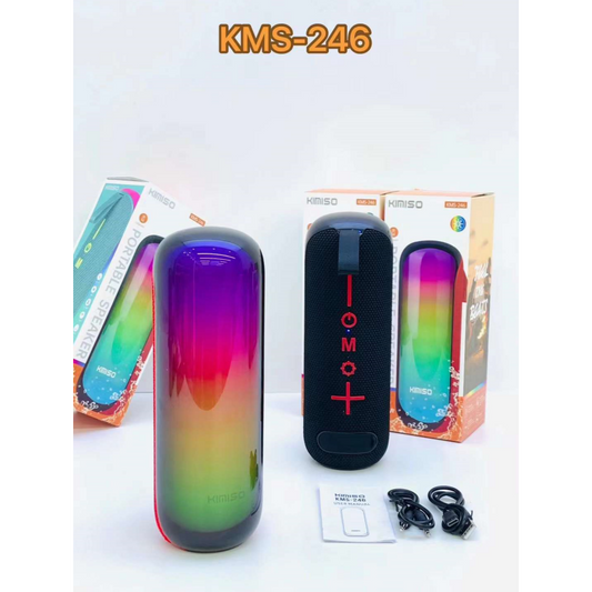 Altifalante Bluetooth Compacto | Som 360° para Festas e Viagens